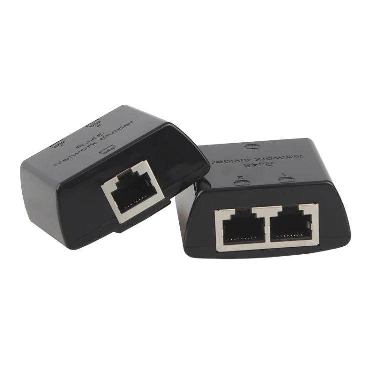 PC2457B.webp RJ45 to 2 x RJ45 Ethernet Network Coupler Thunder Lightning Protection - Image 1