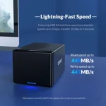 ORICO NS500U3 3.5 inch 5 Bay USB 3.0 Hard Drive Enclosure - Image 5