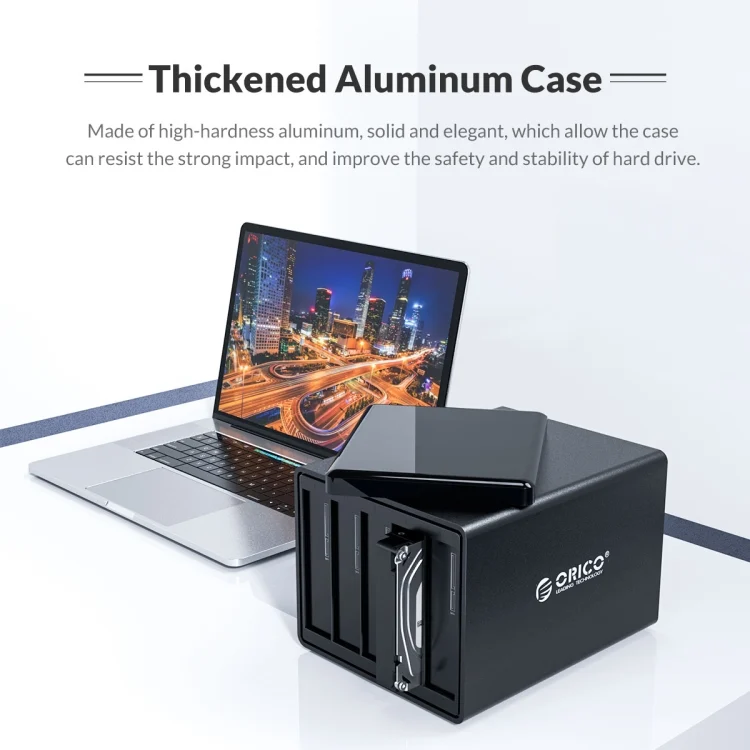 PC2482B_5.webp ORICO NS800U3 3.5 inch 8 Bay USB 3.0 Hard Drive Enclosure - Image 6