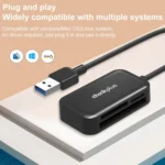 Lenovo thinkplus TC102 USB 3 in 1 Multi-function Card Reader - Image 4