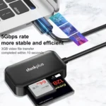 Lenovo thinkplus TC102 USB 3 in 1 Multi-function Card Reader - Image 5