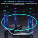 Wireless Routers, COMFAST CF-WR633AX 1800Mbps WiFi6 Dual Band Gigabit Router - Image 10