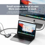 BYL-2111 7 in 1 USB-C / Type-C to USB Docking Station HUB Adapter - Image 5