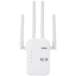 ZX-R08 1200Mbps 2.4G/5G Dual-Band WiFi Repeater Signal Amplifier, US Plug