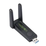 1300Mbps Dual Frequency USB Network Adapter WiFi Transmitter Receiver - Image 2