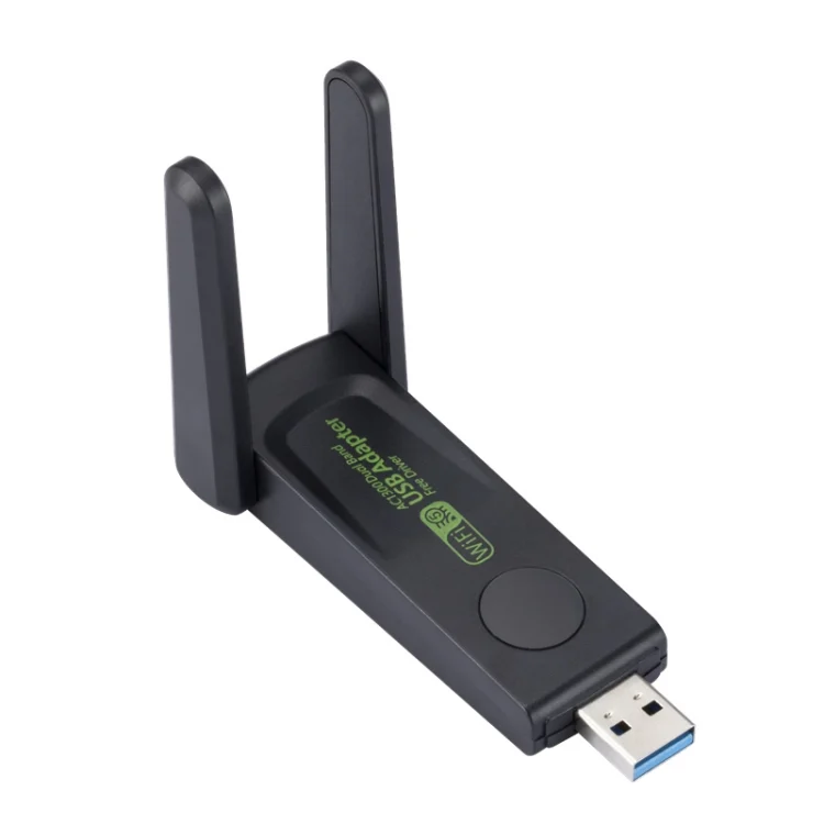 PC2529_1.webp 1300Mbps Dual Frequency USB Network Adapter WiFi Transmitter Receiver - Image 2