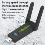 1300Mbps Dual Frequency USB Network Adapter WiFi Transmitter Receiver - Image 8