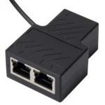 OZHW1 RJ45 1 to 2 Splitter Adapter Network 100M LAN Ethernet Female Connector - Image 3
