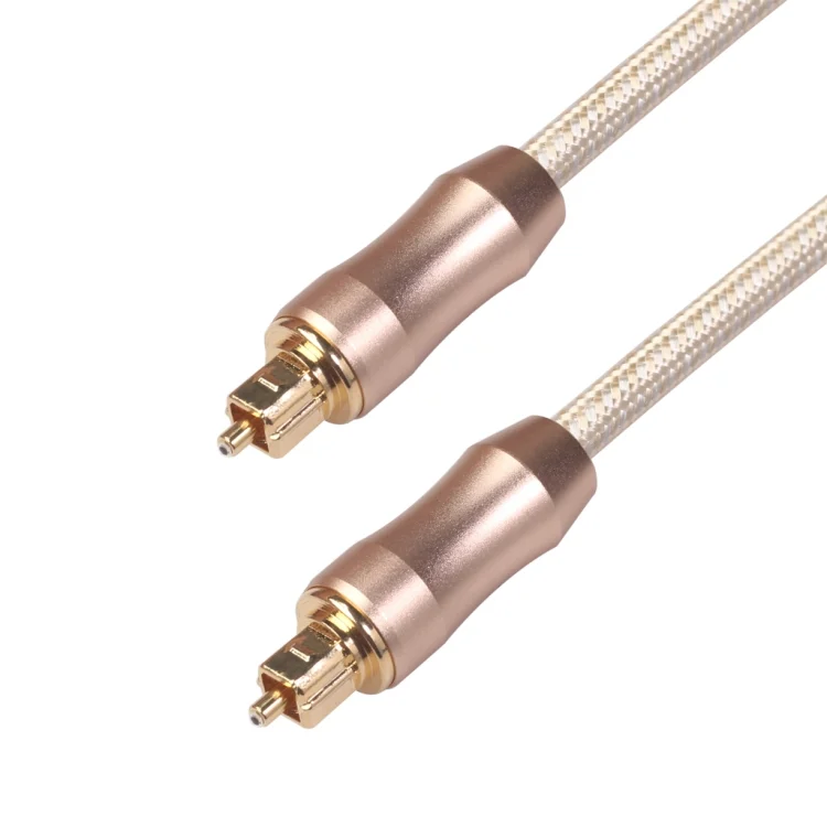 QHG02 SPDIF 3m OD6.0mm Toslink FIBER Male to Male Digital Optical Audio Cable