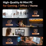 GXMO H90 Pro Windows 11 Mini PC, AMD Ryzen 7 8745HS Octa Core Processor, EU Plug - Image 14