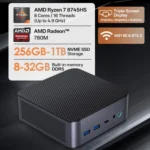 GXMO H90 Pro Windows 11 Mini PC, AMD Ryzen 7 8745HS Octa Core Processor, EU Plug - Image 3
