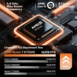 GXMO H90 Pro Windows 11 Mini PC, AMD Ryzen 7 8745HS Octa Core Processor, EU Plug - Image 5