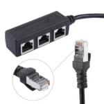 1 to 3 Socket LAN Ethernet Network RJ45 Plug Splitter Extender - Image 4