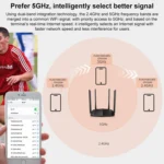 Tenda AC8 AC1200 2.4 / 5GHz Dual-Band Gigabit Port Wireless Router - Image 6