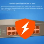 Tenda TEG1016D Desktop v6.0 16-Port Gigabit Ethernet Switch 6KV Lightning Protect - Image 5