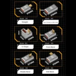 USB Female to USB-C / Type-C Female 10 Gbps Straight Charging Adapter - Image 2