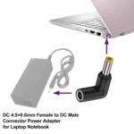 240W DC 4506 Female to DC 5525 Male Connector Laptop Power Adapter - Image 3