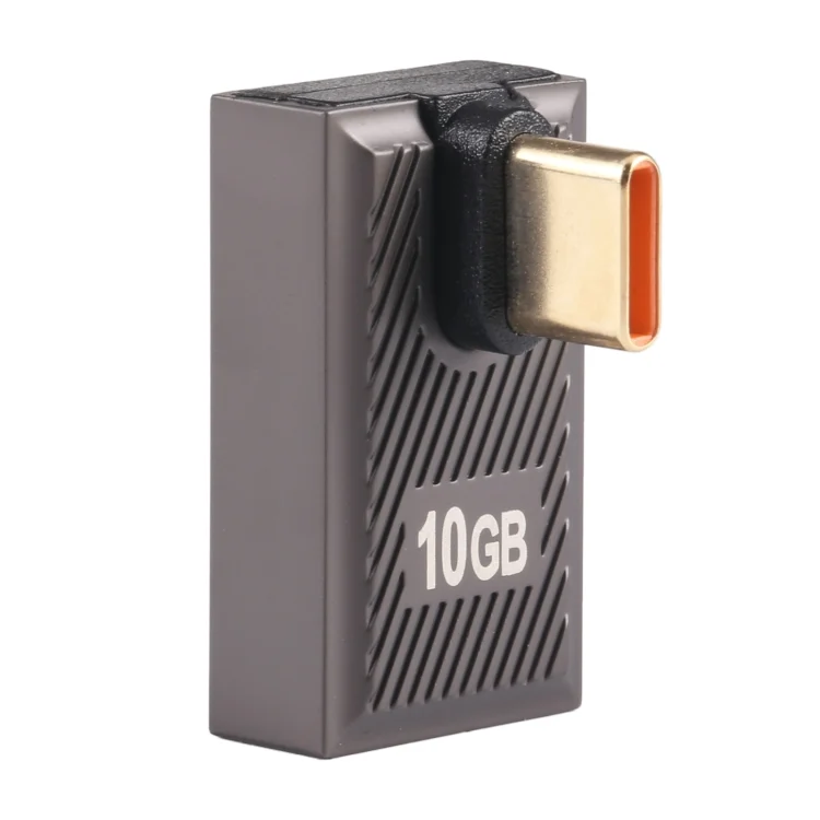 PC2614GM_3.webp USB-C / Type-C Male to USB Female 10 Gbps 90 Degree Middle Bend Charging Adapter - Image 7