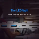 Rocketek HC412 USB3.0 x 3 + SD / TF Card Reader HUB Adapter - Image 6