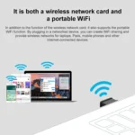 Tenda W311MI Mini USB WiFi Adapter 150Mbps Wireless Ethernet Internet Network Card - Image 5