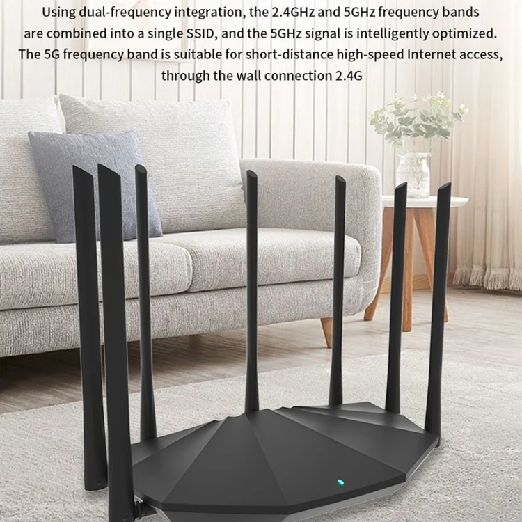 PC2627_11.webp Tenda AC23 AC2100M Wireless WiFi IPV6 Home Coverage APP Control Extender Router - Image 12