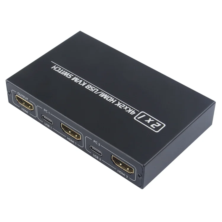 PC2636_2.webp AM-KVM201CL 2x1 4Kx2K HDMI / USB / KVM Switch - Image 3