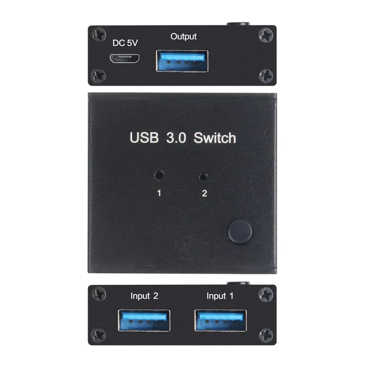 PC2639_2.webp AM-U301 2 Input 1 Output USB 3.0 Switch - Image 3