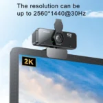 Yesido KM14 2K 4.0MP HD USB Webcam, Cable Length 1.5m - Image 5