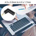 10 PCS 4.5 x 3.0mm Female to 4.0 x 1.7mm Male Plug Elbow Adapter Connector - Image 5