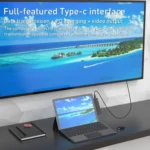 Rocketek SHX6 Multifunctional Dual Type-C Ports Expansion Dock HUB Adapter with LAN - Image 4