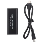 DC 5.5 x 2.1mm Power Jack Female to USB-C / Type C Female Power Connector Adapter with 30cm USB-C / Type C Cable - Image 4