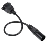 3-pin XLR Male to RJ45 Female Ethernet LAN Network Extension Cable, Cable Length: 30cm - Image 3
