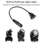 3-pin XLR Male to RJ45 Female Ethernet LAN Network Extension Cable, Cable Length: 30cm - Image 5