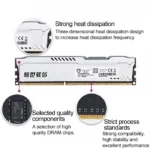 JingHai 1.5V DDR3 1600MHz 4GB Memory RAM Module for Desktop PC - Image 4