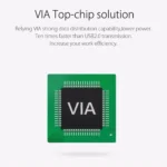 ORICO A3H4 Aluminum High Speed 4 Ports USB 3.0 HUB with 12V/2.5A Power Supply for Laptops - Image 11