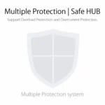 ORICO H727RK-U3 ABS High Speed 7 Ports USB 3.0 HUB with 12V Power Adapter for Laptops / Smartphones - Image 12