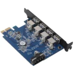 ORICO PVU3-4P 4 Ports USB3.0 PCI Express Card for Desktop - Image 3