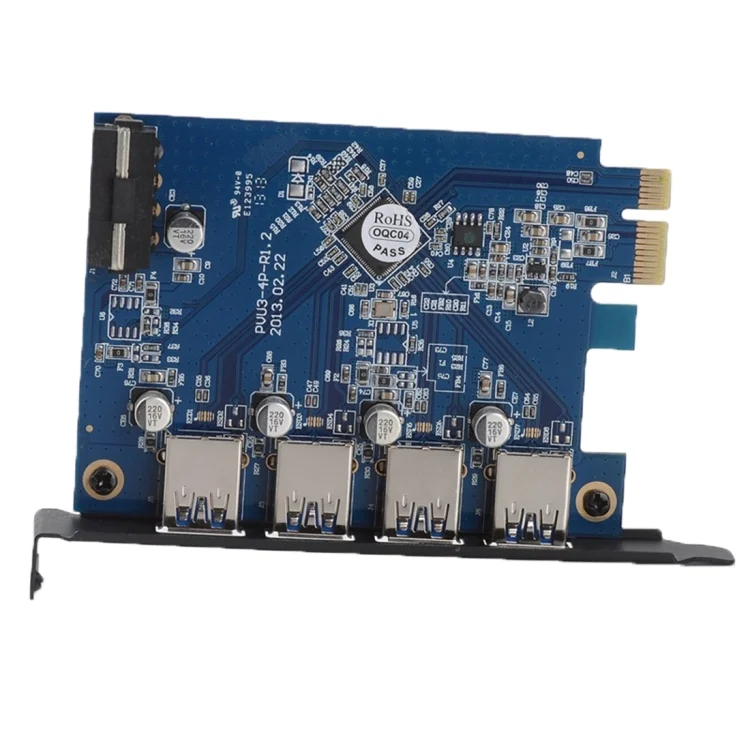 PC3021B_3.webp ORICO PVU3-4P 4 Ports USB3.0 PCI Express Card for Desktop - Image 4