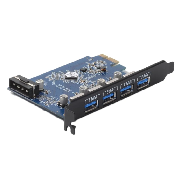 PC3021B_4.webp ORICO PVU3-4P 4 Ports USB3.0 PCI Express Card for Desktop - Image 5