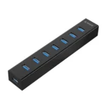 ORICO H7013-U3 ABS Material Desktop 7 Ports USB 3.0 HUB with 1m USB Cable