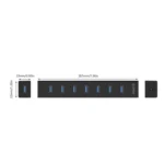 ORICO H7013-U3 ABS Material Desktop 7 Ports USB 3.0 HUB with 1m USB Cable - Image 5