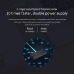 ORICO H7928-U3 ABS Material Desktop 7 Ports USB 3.0 HUB with 1m Cable - Image 8