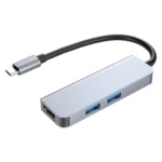 2011N 3 In 1 USB 3.0 x2 + HDMI Multi-function Type-C / USB-C HUB Docking Station - Image 2