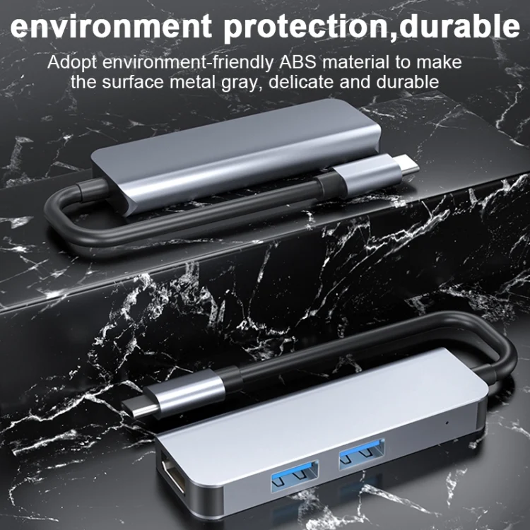 PC3043_5.webp 2011N 3 In 1 USB 3.0 x2 + HDMI Multi-function Type-C / USB-C HUB Docking Station - Image 6