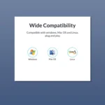 ORICO BT2U3-13AB-GY-BP Multi-Ports Individual Switches HUB, UK Plug - Image 12