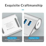 ORICO M3U4 Aluminum Alloy 4-Port USB 3.2 Gen1 10Gbps HUB - Image 11