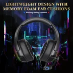 KOTION EACH G3000 3.5mm & USB Plug Stereo RGB Light Gaming Headset with Omni-directional Mic, Cable Length: 1.9m - Image 5
