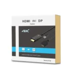 H146 HDMI Male + USB 2.0 Male to DisplayPort Female Adapter Cable, Length:25cm - Image 2