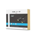 Onten H147 HDMI Male + USB 2.0 Male to DisplayPort Male Adapter Cable, Length:1.8m - Image 2