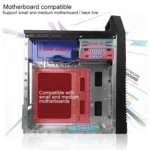 Business Road 3 USB 2.0 Main Chassis 353x160x399mm M-ATX / ATX / Mini-ITX PC Desktop Computer Case - Image 4